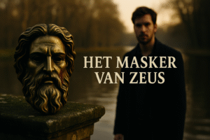 Promotie foto van één van onze verhalen: het Moorddag Het Masker van Zeus