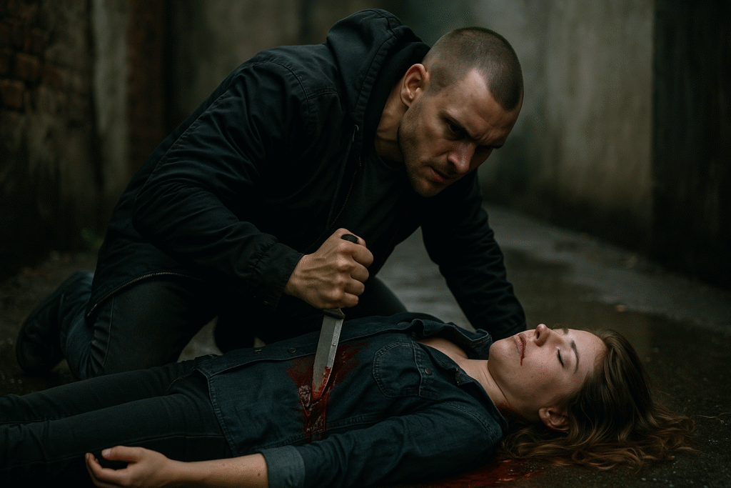 Moord in steeg tijdens een Moorddiner