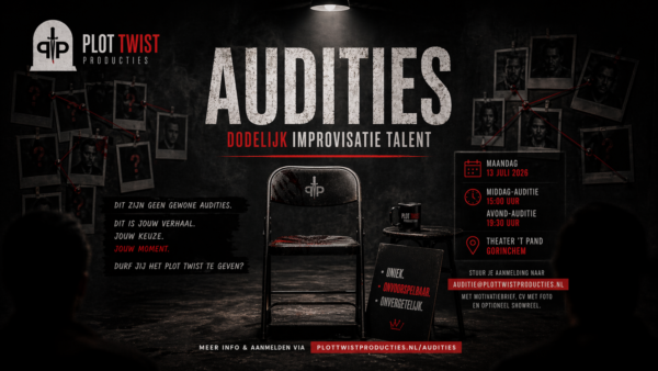 Audities bij Plot Twist Producties